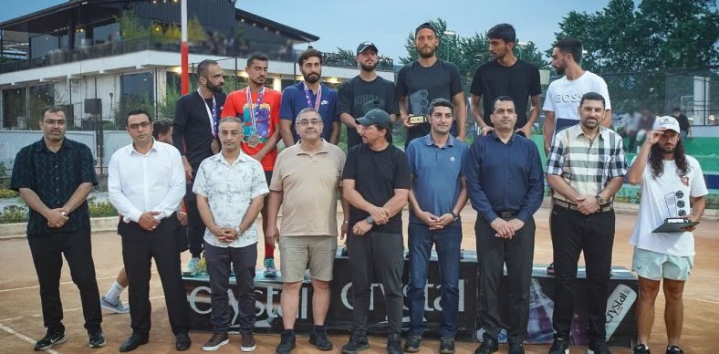قهرمانان مسابقات تنیس هزار امتیازی کشور در ساری معرفی شدند