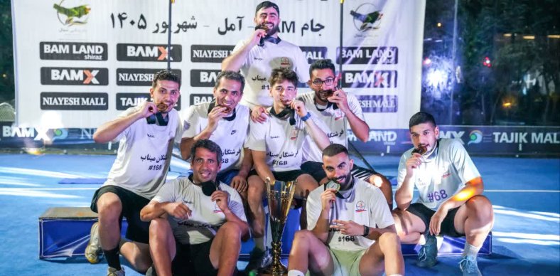 به مناسبت هفته دولت؛ با حضور ۱۴ تیم و رقابت ۲۰۰ ورزشکار/  «شهدای میناب» فاتح نخستین دوره لیگ پدل استان مازندران شد